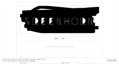 Desktop Screenshot of gr3enhorn.wordpress.com