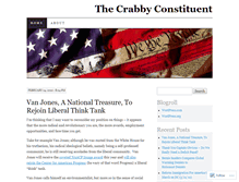 Tablet Screenshot of crabbycon.wordpress.com