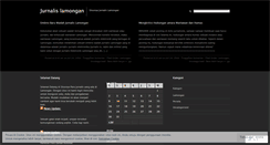 Desktop Screenshot of jurnalislamongan.wordpress.com