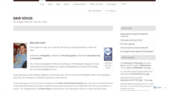 Desktop Screenshot of davidvoyles.wordpress.com