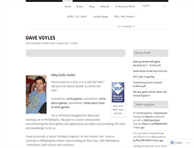 Tablet Screenshot of davidvoyles.wordpress.com