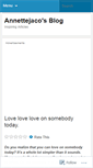 Mobile Screenshot of annettejaco.wordpress.com
