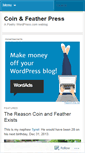 Mobile Screenshot of coinandfeather.wordpress.com