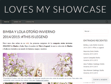 Tablet Screenshot of lovesmyshowcase.wordpress.com