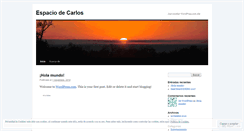 Desktop Screenshot of carlosazeglio.wordpress.com