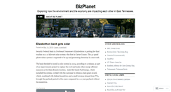 Desktop Screenshot of bizplanet.wordpress.com