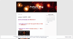 Desktop Screenshot of prefacio.wordpress.com