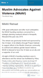 Mobile Screenshot of maavblog.wordpress.com