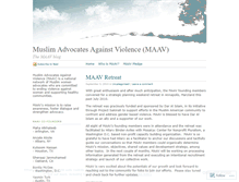 Tablet Screenshot of maavblog.wordpress.com