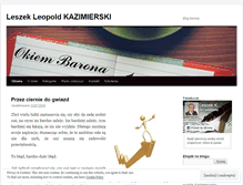 Tablet Screenshot of leszekkazimierski.wordpress.com