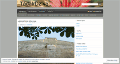 Desktop Screenshot of gunarsjanaitis.wordpress.com