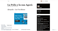 Desktop Screenshot of agorapolis.wordpress.com
