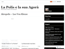 Tablet Screenshot of agorapolis.wordpress.com