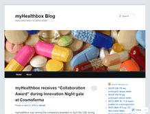 Tablet Screenshot of myhealthbox.wordpress.com