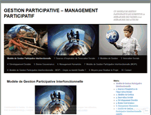 Tablet Screenshot of modeledegestionparticipative.wordpress.com
