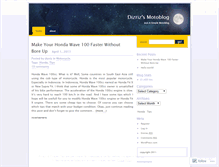 Tablet Screenshot of dizriz.wordpress.com