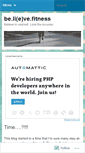 Mobile Screenshot of belivefitness.wordpress.com