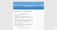 Desktop Screenshot of dclupusgroup.wordpress.com