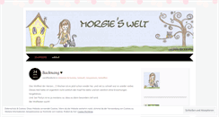 Desktop Screenshot of morgieswelt.wordpress.com