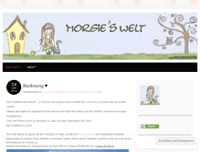 Tablet Screenshot of morgieswelt.wordpress.com