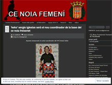 Tablet Screenshot of noiafemeni.wordpress.com