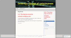 Desktop Screenshot of gedanken451.wordpress.com