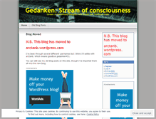 Tablet Screenshot of gedanken451.wordpress.com