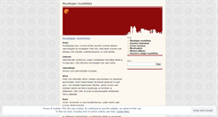 Desktop Screenshot of muuttajan.wordpress.com
