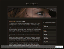 Tablet Screenshot of jennajourney09.wordpress.com