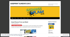 Desktop Screenshot of godprint.wordpress.com