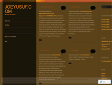 Tablet Screenshot of joeyusuf.wordpress.com