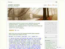 Tablet Screenshot of ahmetgevrek.wordpress.com