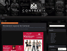 Tablet Screenshot of confrariaclub.wordpress.com