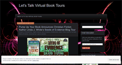Desktop Screenshot of letstalkvirtualbooktours.wordpress.com