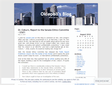 Tablet Screenshot of okiepoli.wordpress.com