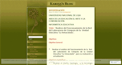 Desktop Screenshot of kari55.wordpress.com