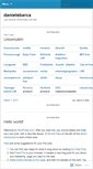 Mobile Screenshot of danielebarca.wordpress.com