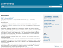 Tablet Screenshot of danielebarca.wordpress.com