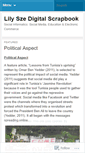 Mobile Screenshot of lilydigitalscrapbook.wordpress.com