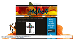 Desktop Screenshot of iammeheli.wordpress.com
