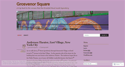 Desktop Screenshot of grosvenorsquare.wordpress.com