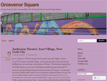 Tablet Screenshot of grosvenorsquare.wordpress.com