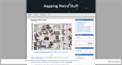 Desktop Screenshot of mappingweirdstuff.wordpress.com