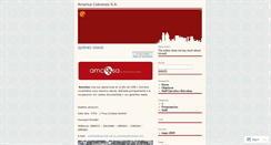 Desktop Screenshot of amcobsa.wordpress.com