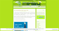 Desktop Screenshot of miabu.wordpress.com