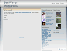 Tablet Screenshot of danwarrenphotography.wordpress.com
