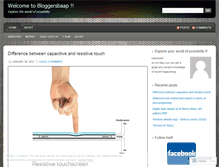 Tablet Screenshot of bloggersbaap.wordpress.com