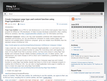 Tablet Screenshot of dungle30.wordpress.com