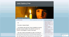 Desktop Screenshot of jessie160k.wordpress.com