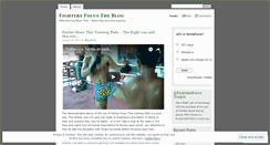 Desktop Screenshot of fightersfocus.wordpress.com